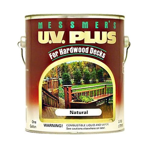 Messmer’s MH-500 1 Gallon Natural Hardwood UV Plus